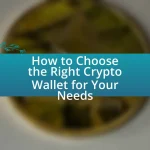 How to Choose the Right Crypto Wallet for Your Needs